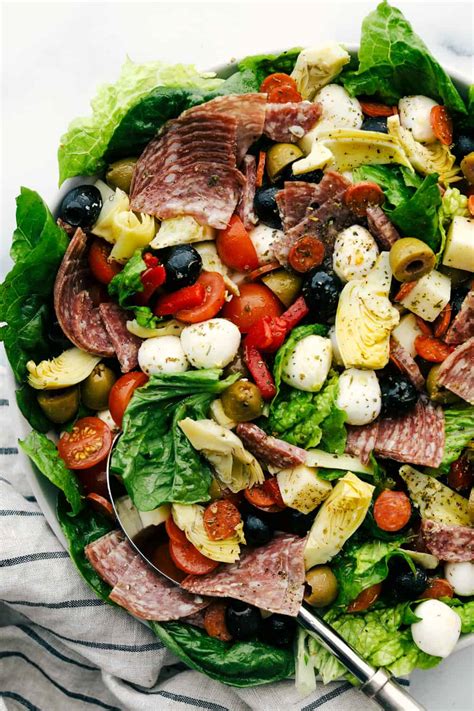 How does Antipasto Salad fit into your Daily Goals - calories, carbs, nutrition