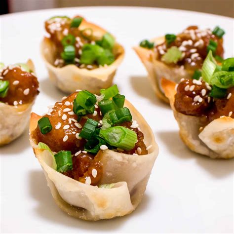 How does Appetizer Tofu Sesame Wonton 1 EA fit into your Daily Goals - calories, carbs, nutrition