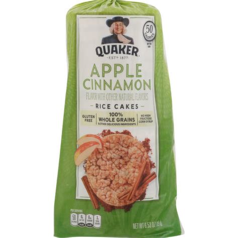 How does Apple Cinnamon Rice Cake fit into your Daily Goals - calories, carbs, nutrition