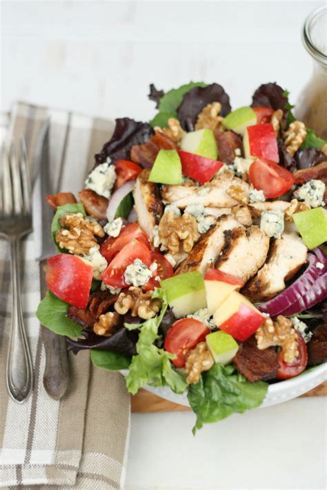 How does Apple Harvest Grilled Chicken Salad fit into your Daily Goals - calories, carbs, nutrition