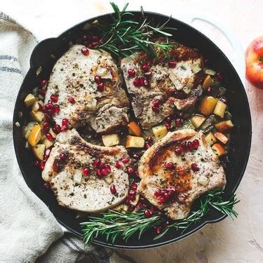 How does Apple-Rosemary Pork Over Brown Rice fit into your Daily Goals - calories, carbs, nutrition