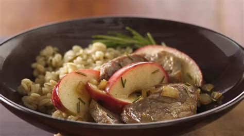 How does Apple-Rosemary Pork and Barley with Carrots fit into your Daily Goals - calories, carbs, nutrition