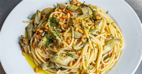 How does Artichoke and Pine Nut Pasta (21896.0) fit into your Daily Goals - calories, carbs, nutrition