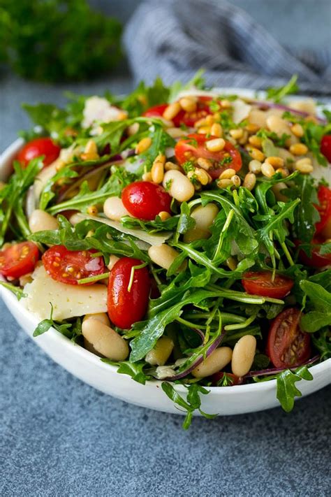 How does Arugula Salad with White Bean & Shrimp fit into your Daily Goals - calories, carbs, nutrition