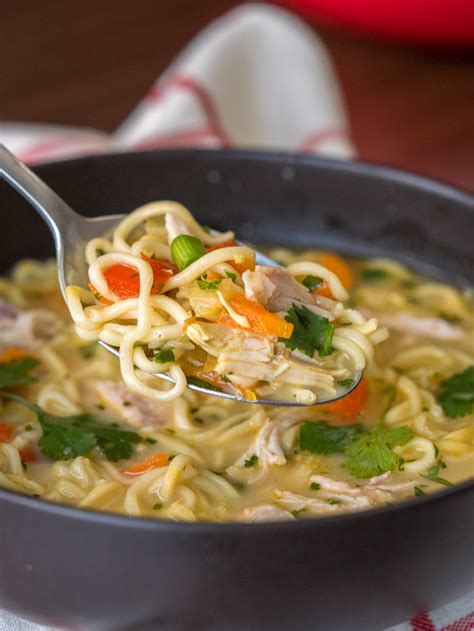 How does Asian Chicken Noodle Soup fit into your Daily Goals - calories, carbs, nutrition