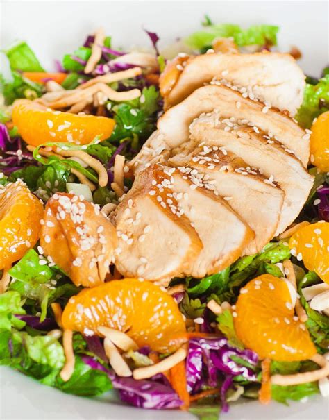 How does Asian Chicken Salad fit into your Daily Goals - calories, carbs, nutrition