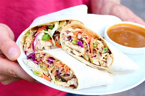 How does Asian Chicken Wrap fit into your Daily Goals - calories, carbs, nutrition