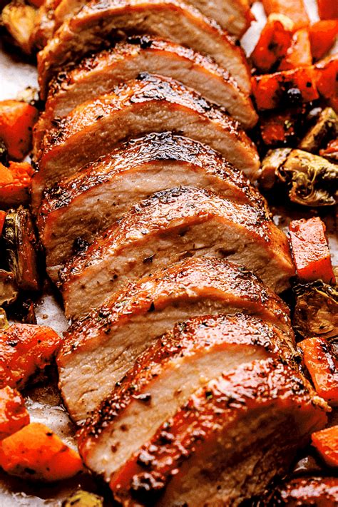 How does Asian Marinated Roast Pork Loin fit into your Daily Goals - calories, carbs, nutrition