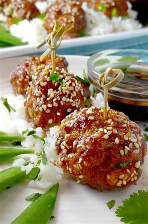 How does Asian Meatballs fit into your Daily Goals - calories, carbs, nutrition