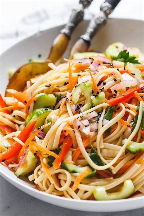 How does Asian Noodle Pasta Salad fit into your Daily Goals - calories, carbs, nutrition