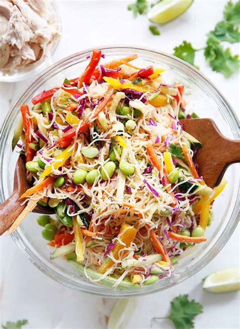 How does Asian Noodle Salad - 1oz fit into your Daily Goals - calories, carbs, nutrition