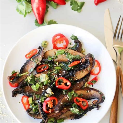 How does Asian Portobello Mushroom fit into your Daily Goals - calories, carbs, nutrition