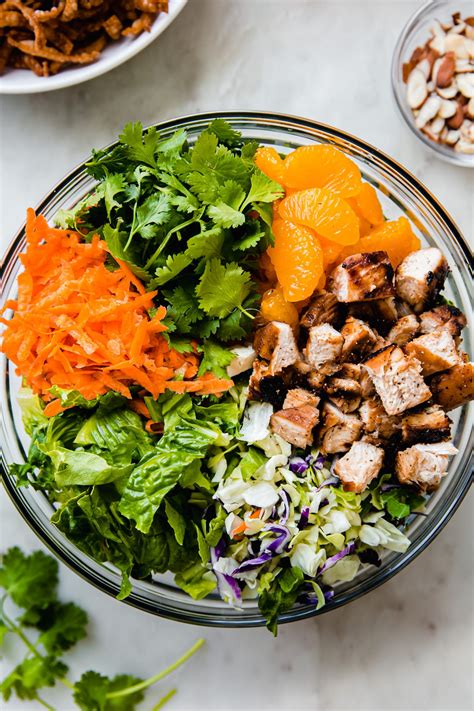 How does Asian Sesame Chicken Salad fit into your Daily Goals - calories, carbs, nutrition