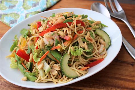 How does Asian Shrimp Noodle Salad (11136.0) fit into your Daily Goals - calories, carbs, nutrition