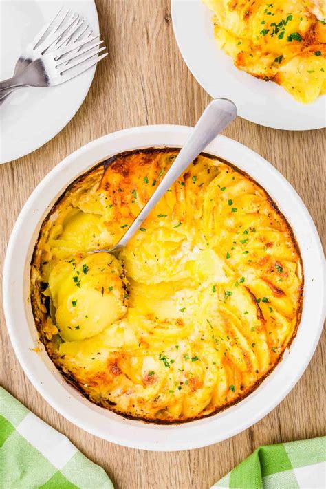 How does Au Gratin Potatoes fit into your Daily Goals - calories, carbs, nutrition