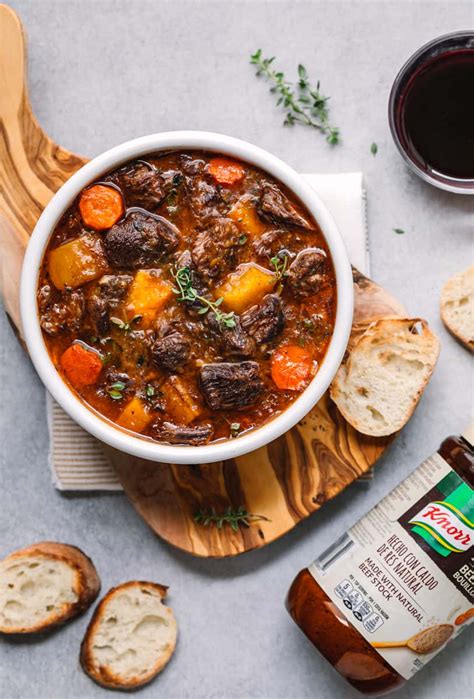 How does Autumn Beef Stew fit into your Daily Goals - calories, carbs, nutrition