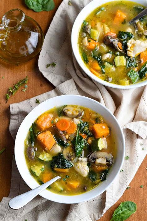 How does Autumn Vegetable Soup (Mindful) fit into your Daily Goals - calories, carbs, nutrition