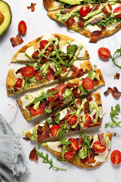 How does Avocado BLT Flatbread fit into your Daily Goals - calories, carbs, nutrition