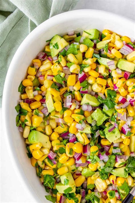 How does Avocado Corn Salsa fit into your Daily Goals - calories, carbs, nutrition