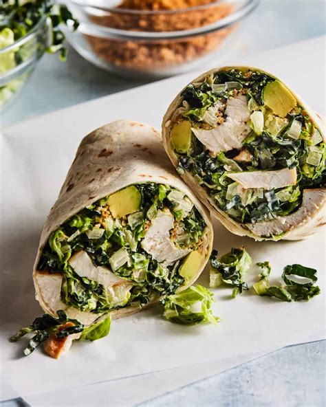 How does Avocado Kale Caesar Wrap fit into your Daily Goals - calories, carbs, nutrition