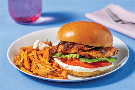 How does BBQ Chicken Cheeseburger fit into your Daily Goals - calories, carbs, nutrition