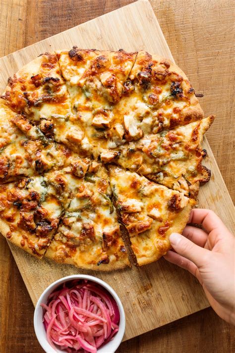 How does BBQ Chicken Pizza, with Pizza Sauce fit into your Daily Goals - calories, carbs, nutrition