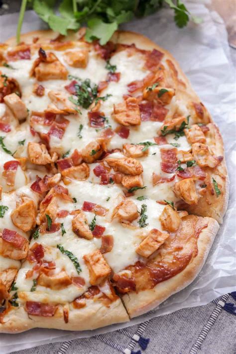 How does BBQ Chicken Pizza, with Red Onions fit into your Daily Goals - calories, carbs, nutrition