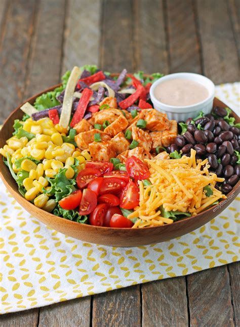 How does BBQ Chicken Salad with Herbed Ranch Dressing fit into your Daily Goals - calories, carbs, nutrition