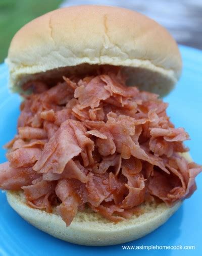How does BBQ Pork Sandwich, Shaved Ham fit into your Daily Goals - calories, carbs, nutrition