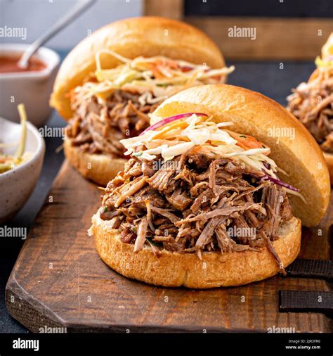 How does BBQ Pork Sandwich with cole slaw fit into your Daily Goals - calories, carbs, nutrition