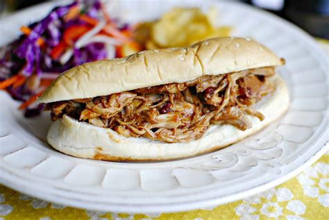 How does BBQ Pulled Chicken Sandwich & Cole Slaw fit into your Daily Goals - calories, carbs, nutrition