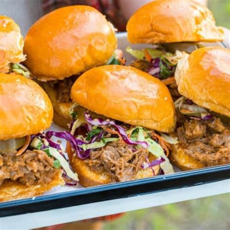 How does BBQ Pulled Pork Sliders fit into your Daily Goals - calories, carbs, nutrition