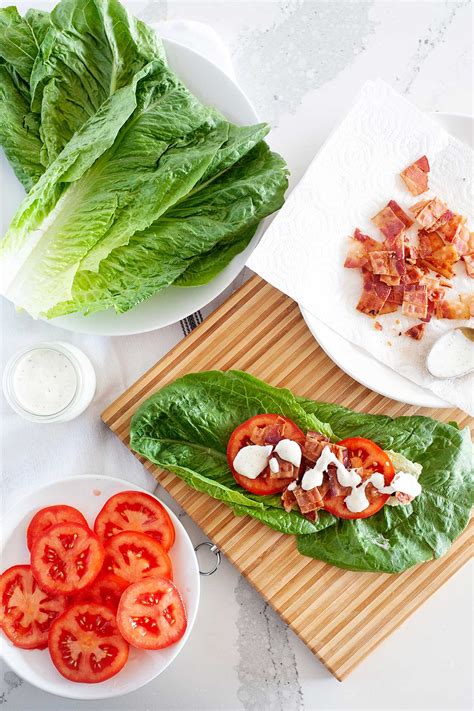 How does BLT Lettuce Wrap fit into your Daily Goals - calories, carbs, nutrition