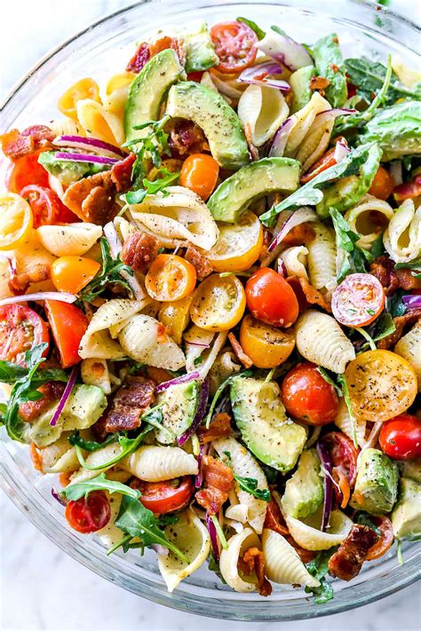 How does BLT Pasta Salad fit into your Daily Goals - calories, carbs, nutrition