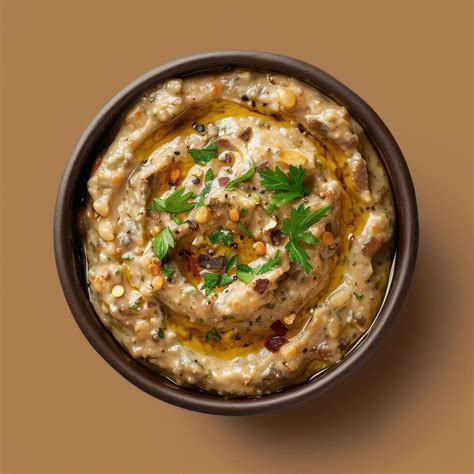 How does Baba Ghanoush, with Olive Oil fit into your Daily Goals - calories, carbs, nutrition