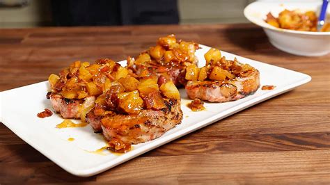 How does Bacon Chop with Pineapple & Chilli Salsa fit into your Daily Goals - calories, carbs, nutrition