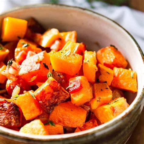 How does Bacon Roasted Butternut Sqaush & Onions fit into your Daily Goals - calories, carbs, nutrition