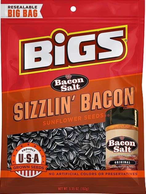 How does Bacon Sunflower Seeds fit into your Daily Goals - calories, carbs, nutrition