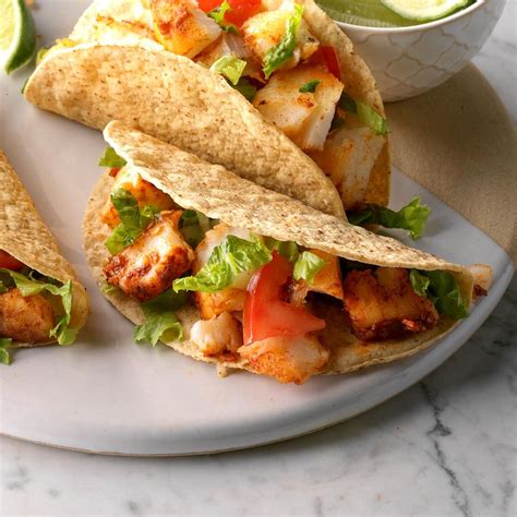 How does Baja-Style Fish Tacos with Haddock Southwestern Slaw fit into your Daily Goals - calories, carbs, nutrition