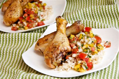 How does Baked Chicken Leg with Tomato Relish fit into your Daily Goals - calories, carbs, nutrition