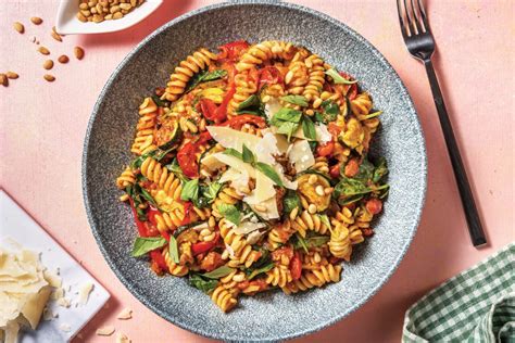 How does Baked Fusilli with Roasted Veggies fit into your Daily Goals - calories, carbs, nutrition