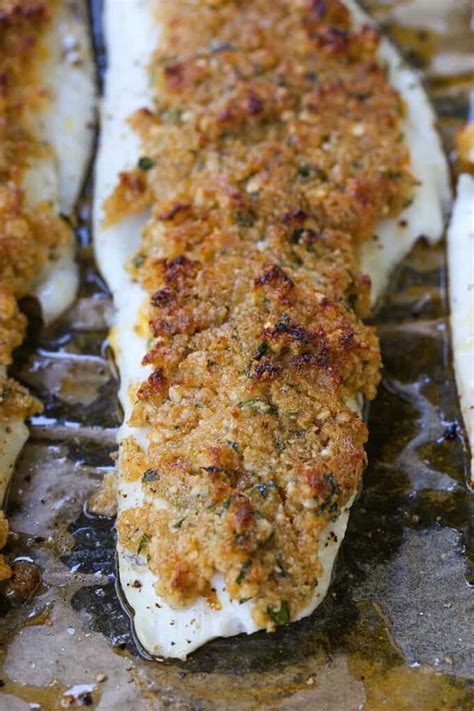 How does Baked Haddock with Parmesan Crumb Crust fit into your Daily Goals - calories, carbs, nutrition