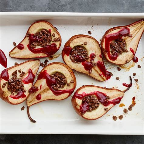 How does Baked Pears with Raspberry Sauce fit into your Daily Goals - calories, carbs, nutrition