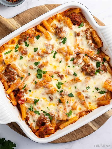 How does Baked Ziti - Conv. Sauce fit into your Daily Goals - calories, carbs, nutrition