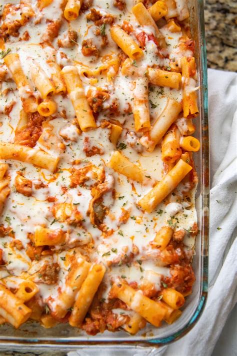 How does Baked Ziti - SOL fit into your Daily Goals - calories, carbs, nutrition