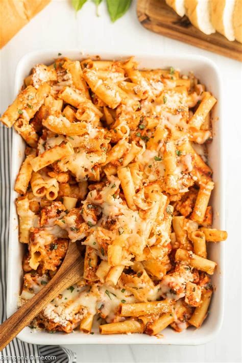 How does Baked Ziti with chicken & vegetables fit into your Daily Goals - calories, carbs, nutrition