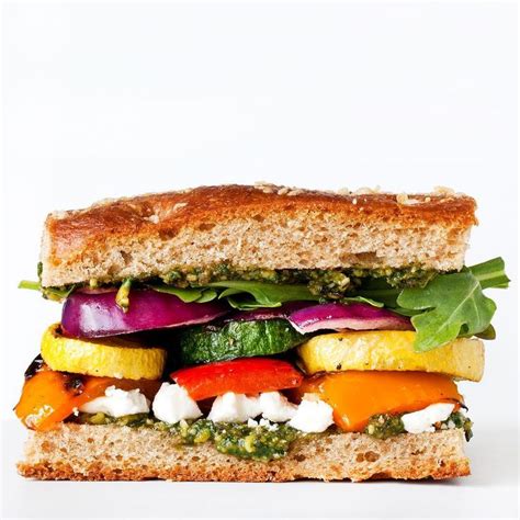 How does Balsamic Veggies and Pesto Ciabatta Sandwich fit into your Daily Goals - calories, carbs, nutrition