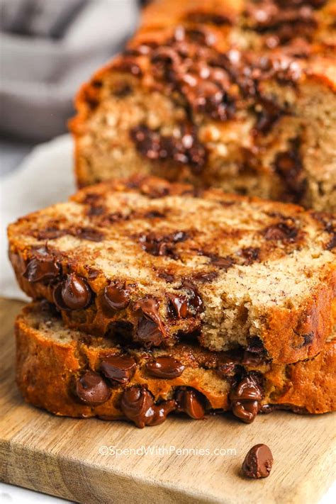 How does Banana Bread with Chocolate Chips fit into your Daily Goals - calories, carbs, nutrition