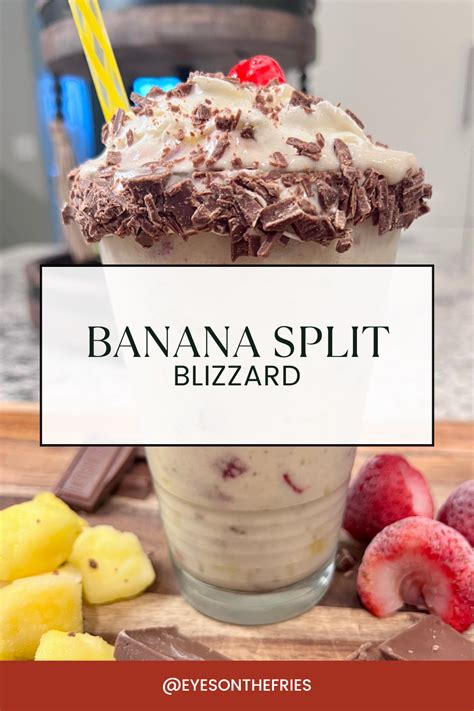 How does Banana Split Blizzard Small fit into your Daily Goals - calories, carbs, nutrition