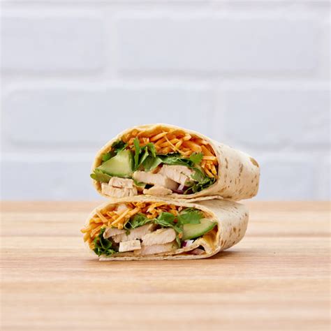 How does Bang Bang Chicken Wrap fit into your Daily Goals - calories, carbs, nutrition